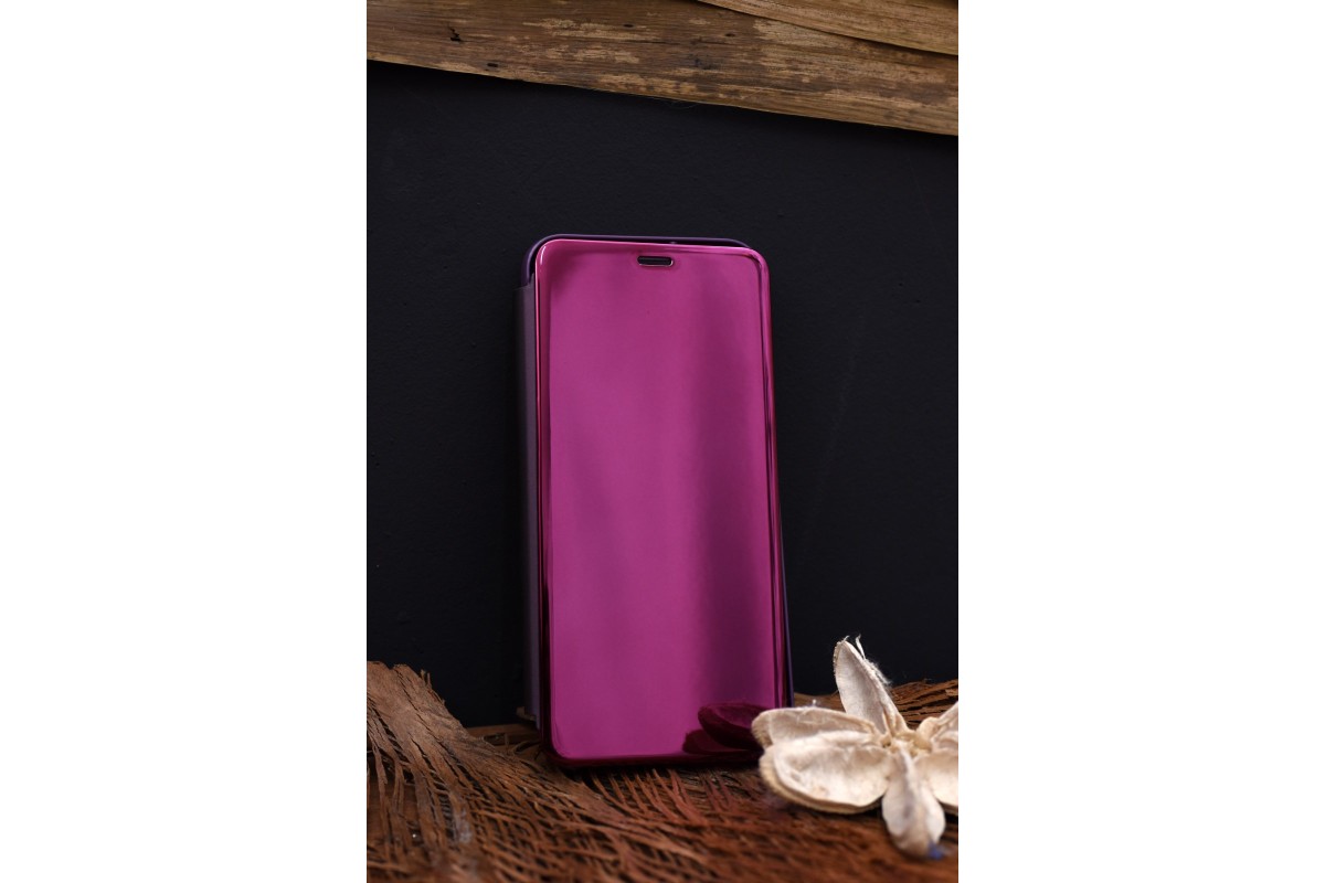 Чохол-книжка Clear View Standing Cover для Samsung Galaxy M01 Core / A01 Core Бордовий