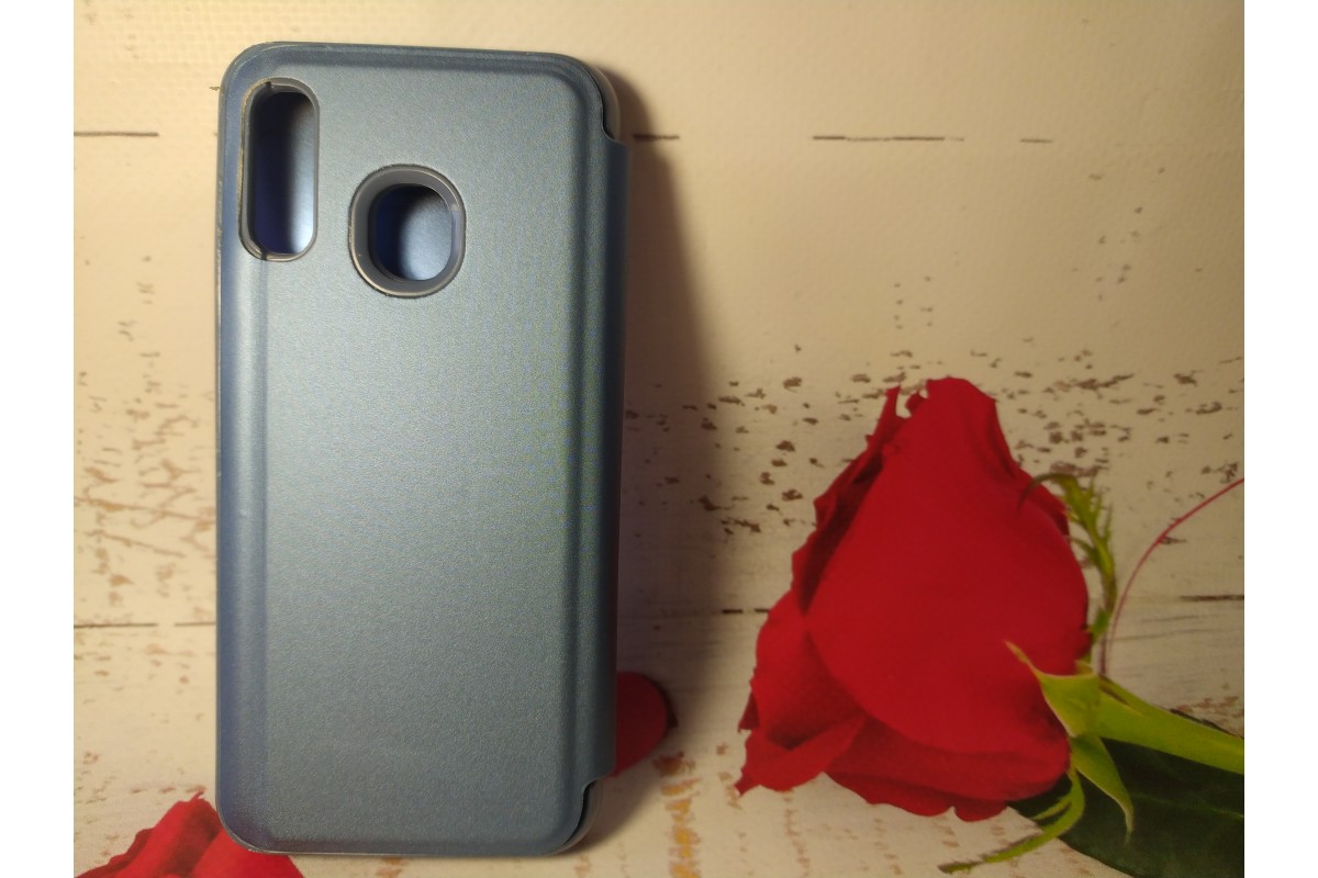 Чохол-книжка Clear View Standing Cover для Samsung Galaxy A40 (A405F) Синій