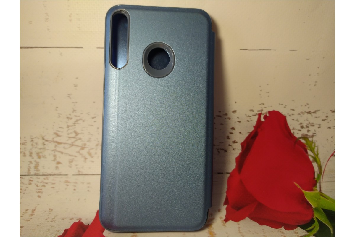 Чохол-книжка Clear View Standing Cover для Huawei P40 Lite E / Y7P Синій