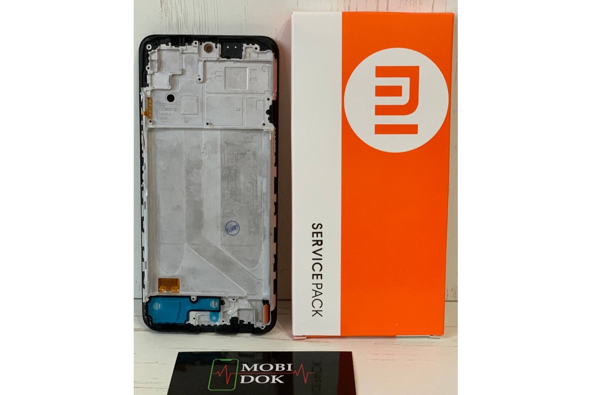 Модуль Xiaomi Redmi Note 10 4G / Redmi Note 10S / Poco M5s Oled з рамкою Чорний
