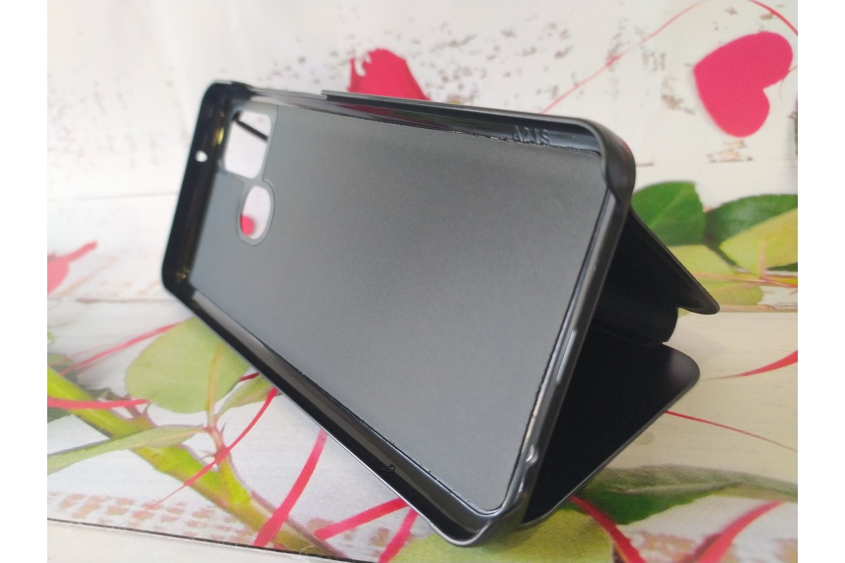 Чохол-книжка Clear View Standing Cover для Samsung Galaxy A21S Чорний