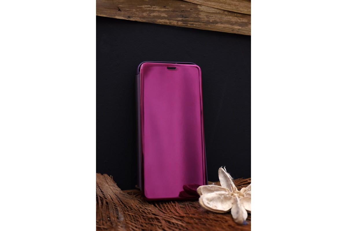 Чохол-книжка Clear View Standing Cover для Oppo A53 / A32 / A33 Бордовий