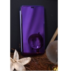 Чохол-книжка Clear View Standing Cover для Xiaomi Redmi Note 9 Фіолетовий