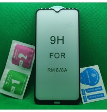 Захисне скло (full glue) для Xiaomi Redmi 8/8A Чорне