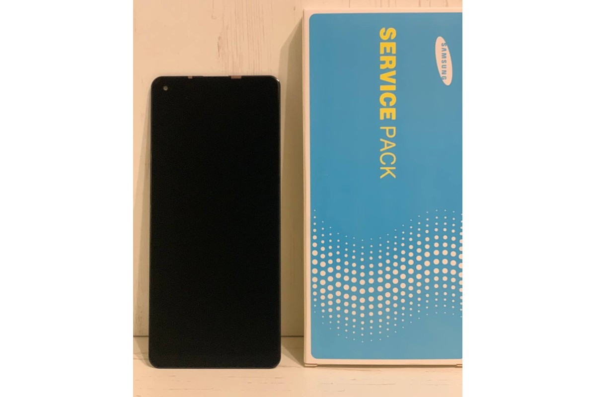 Модуль Samsung A215 Galaxy A21 (2020)  Чорний
