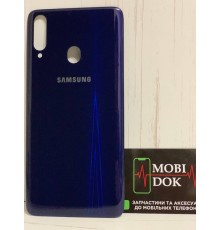 Задня кришка для Samsung A207 Galaxy A20s (2019) Синя