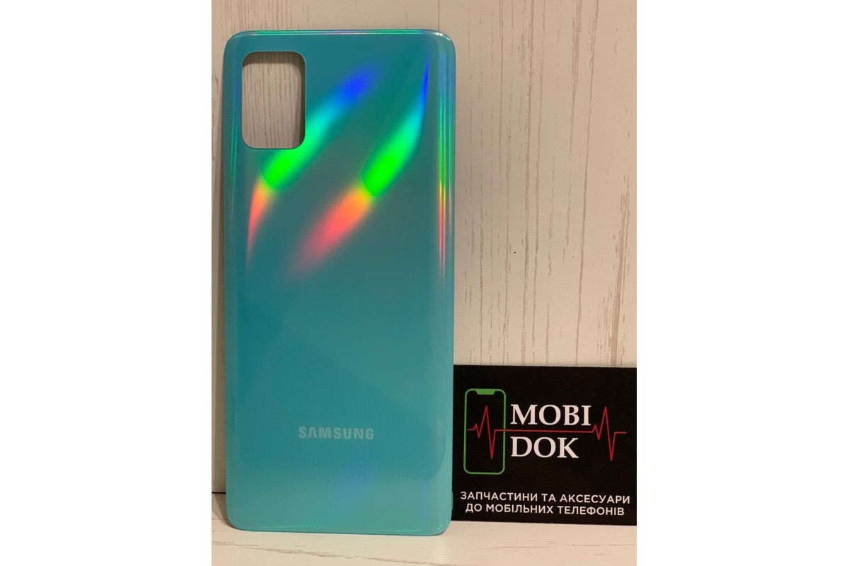 Задня кришка для Samsung A515 Galaxy A51 (2019) Синя