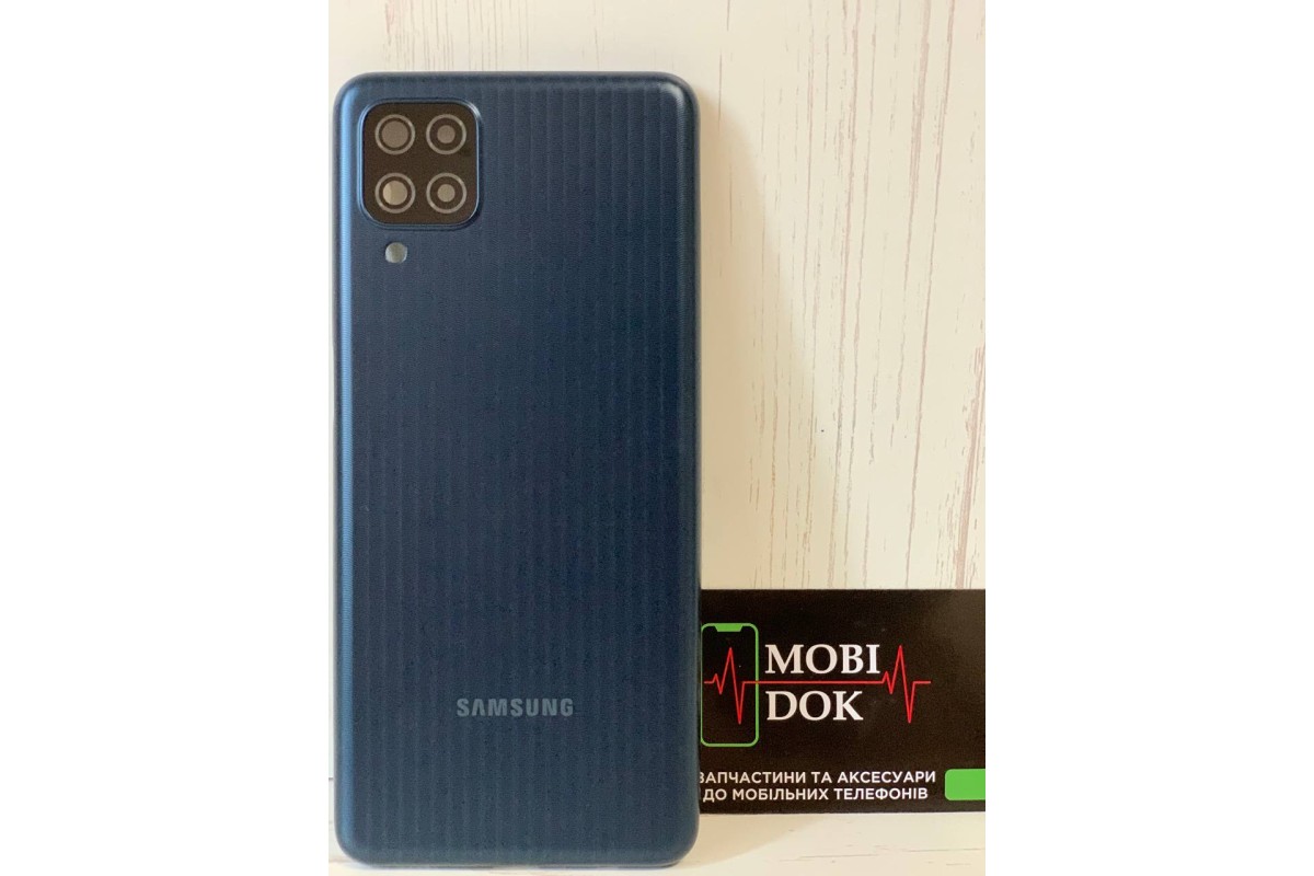 Задня кришка для Samsung M127 Galaxy M12 (2020)  Чорна