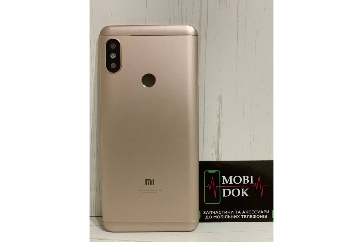 Задня кришка для Xiaomi Redmi Note 5 / Note 5 Pro Золота