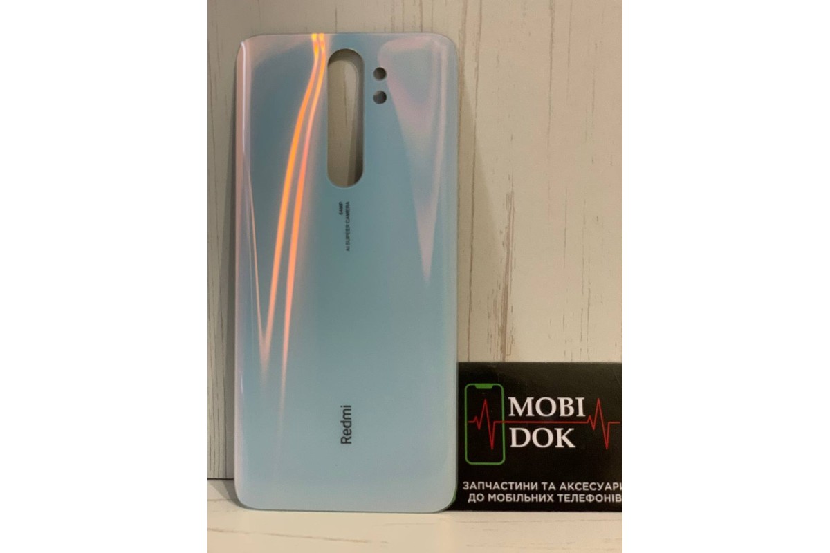 Задня кришка для Xiaomi Redmi Note 8 pro  Біла