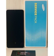 Модуль Samsung A315 Galaxy A31 (2020) Oled з рамкою Чорний